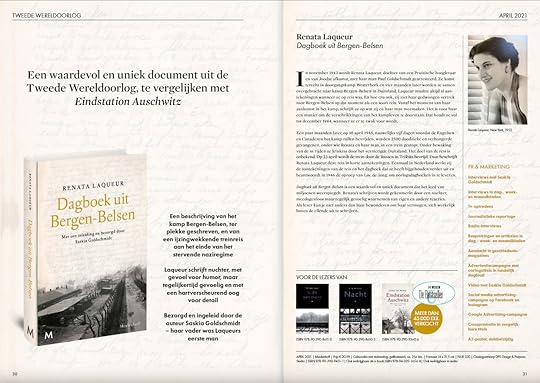 Pagina 2 met informatie over Dagboek uit Bergen-Belsen