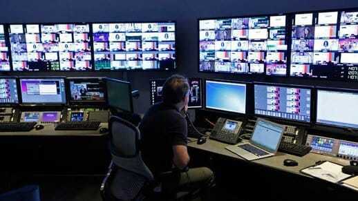 Image of FBI surveillance center, not itself evidence of the FBI's illegal tactics.
