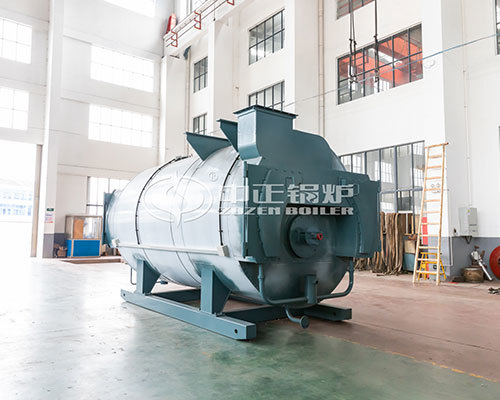 Gas industrial hot water boiler