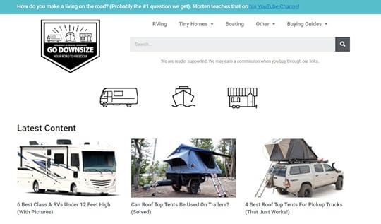 Go Downsize homepage