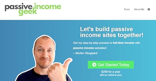 Passive Income Geek homepage