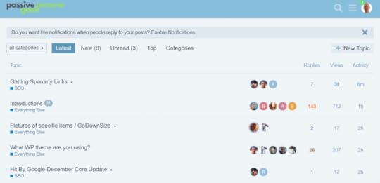 passive income geek community