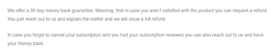 passive income geek refund policy