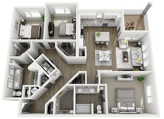 3 Bedroom Apartments | Veere Apartments