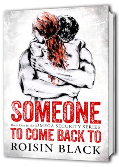 3D representation of book cover for Someone To Come Back To Published by Roisin Black colours in Red, Black and White