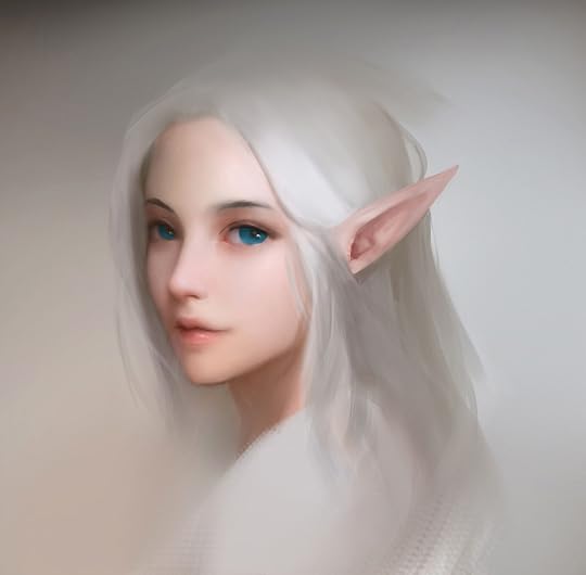 12+ Anime Angel Female White Hair | Female elf, Elf art, Elf hair