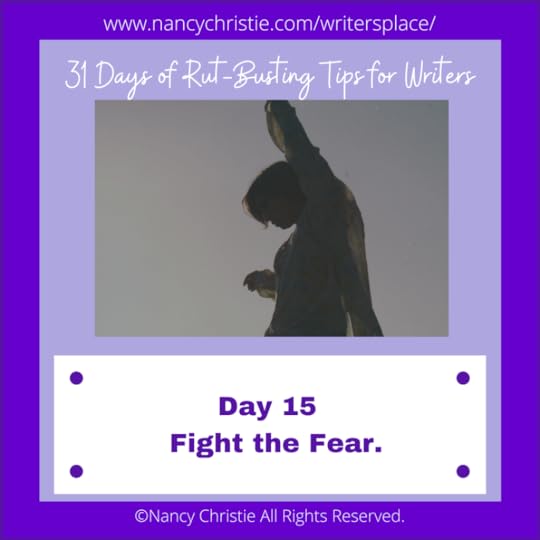 Day 15: Fight the Fear