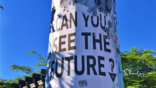 sign on lamp post can you see the future to require COVID vaccine