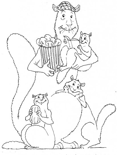 Squirrel image to color