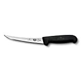 Victorinox - 47602 Swiss Army Cutlery Fibrox Pro Curved Boning Knife, Flexible Blade, 6-Inch