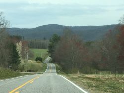 North Carolina country road
