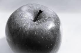 apple, fruit, black, white, vitamins, healthy, fruits, fresh, food, garden, delicious | Pikist