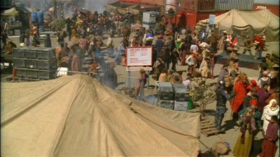 Firefly crowd scene