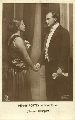 Henny Porten and Paul Hartmann in Christa Hartungen