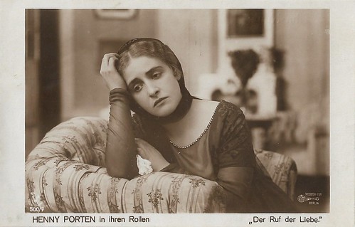 Henny Porten in Der Ruf der Liebe