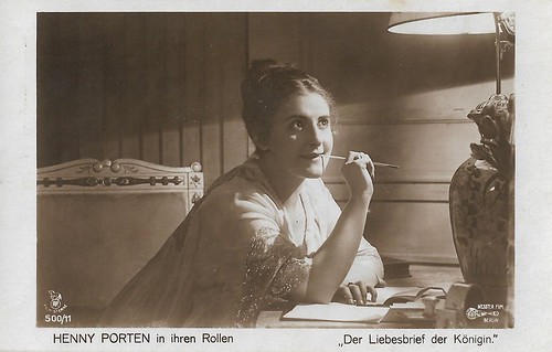Henny Porten in Die Liebesbrief der Königin