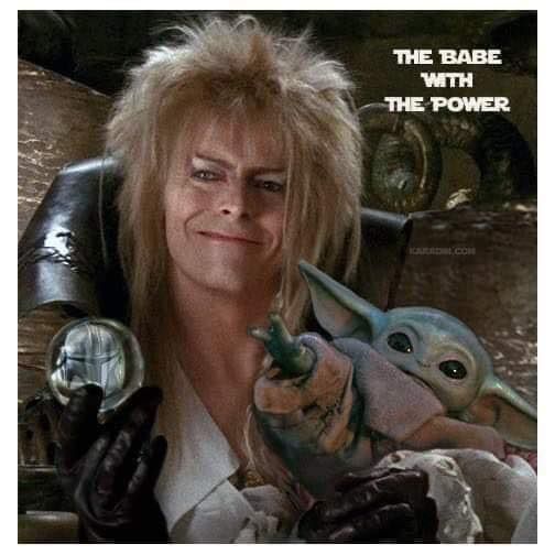 Yes #babyyoda #labyrinth | Yoda meme, Star wars humor, Star wars memes