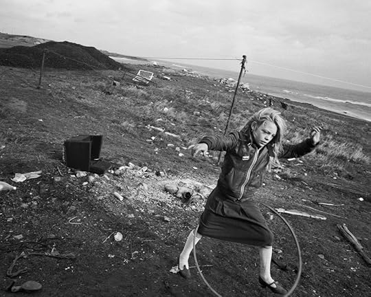 Chris Killip, Girl With Hoop, 1987