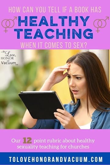 12-Point Rubric on Healthy Sexuality Teaching