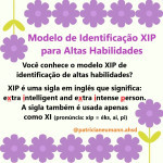 Modelo de Identificação XIP