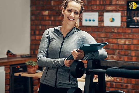A smiling gym manager - the dream manager