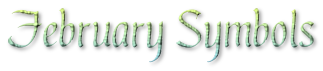 February Symbols