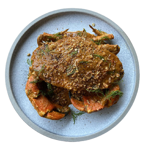 Stone Crab Alavar at Kusinera.