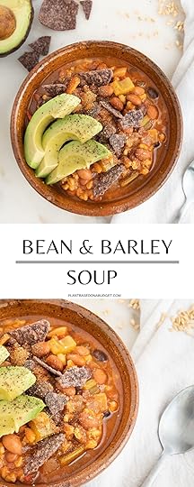 Barley and Bean Soup | Plant-Based on a Budget | #barley #bean #soup #vegan #budget #plantbasedonabudget