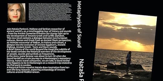 Metaphysic of Sound: In Search of the Name of God by Nataša Pantović Novel Front and Back Page