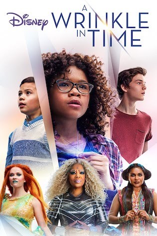 a wrinkle in time 2018 film cover