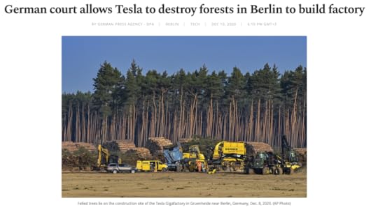 Image of German court allows Tesla to destroy forests in Berlin to build factory https://www.dailysabah.com/business/tech/german-court-allows-tesla-to-destroy-forests-in-berlin-to-build-factory