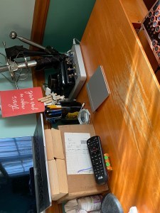 Jamie's writing desk photo