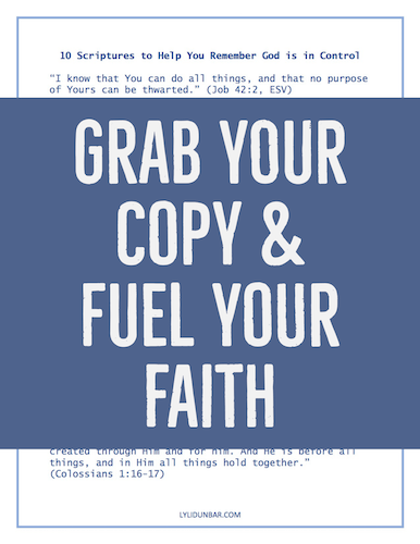 10 Bible Verses to Remind You God is in Control