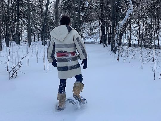 Wendake snowshoeing