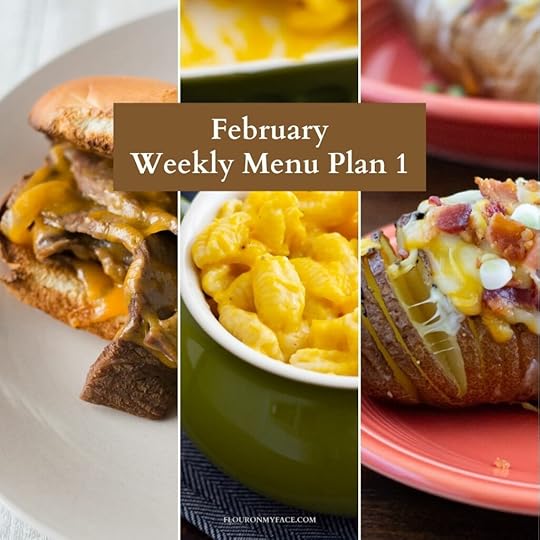 Preview of three meal plan recipes.