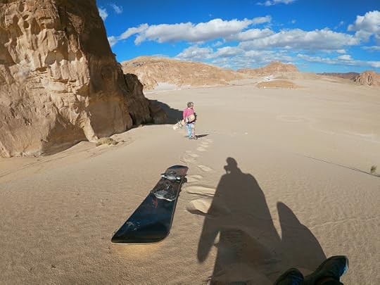 Sandboarding, take 2, Desertul Sinai, Egipt