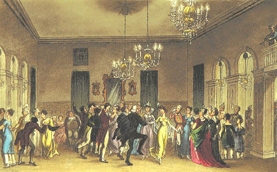 Ballroom, Scarborough, from Poetical Sketches of Scarborough by F Wrangham, W Combe and J B Papworth Pub Ackermann (1813) from Metropolitan Museum of Art