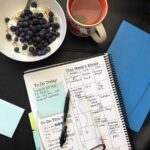 pen and planner with meal plan