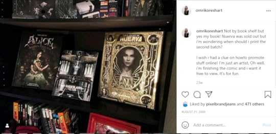 art director, the black city of nuerva, black city, graphic novel, comic, art, art book, omri koresh