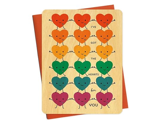 Wooden Love Card, $6 @nightowlpapergoods.com