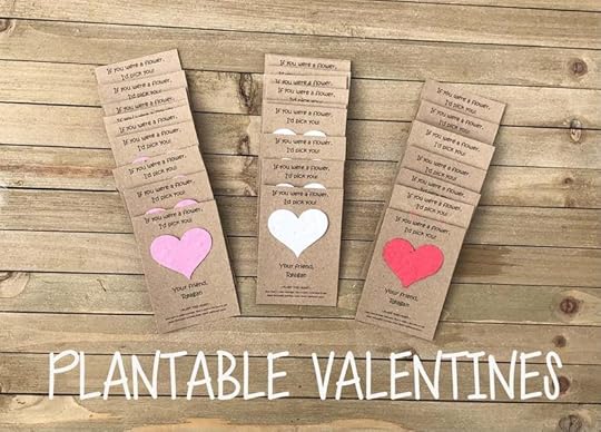 Plantable Valentine's Card, 25 cards for $31 @etsy.com