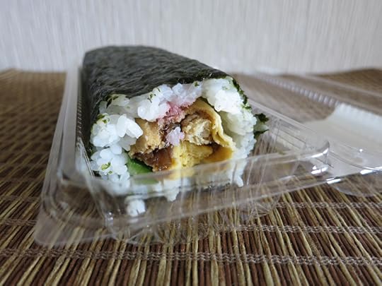 Ehomaki sushi roll for Setsubun