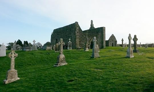 The Old Abbey at Clonmacnoise