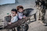 Afghanistan kids wheelbarrow Ben Brody