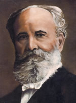 A. B. Simpson at a mission conference