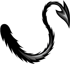 Download Demon Demontail Tail Freetoedit - Demons Tail Png PNG Image with No Background - PNGkey.com