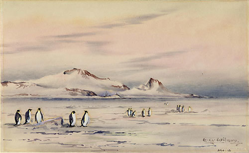 One of Edward Wilson's paintings