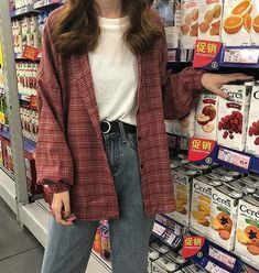 We are featuring the most comfortable, stylish and coolest aesthetic clothes! Reflect your style now with low price & high quality guaranteed RETRO PLAID SHIRT! • Free shipping to all the world!Material: 100% CottonClothing Length: REGULARPattern Type: PlaidGender: WomenSleeve Length(cm): Full Size (cm) Shoulder Chest Front / back Length Sleeve One Size 66 130 69/72 40 Also discover our Aesthetic Clothing, Tumblr Outfits, Harajuku Style, 80s & 90s Fashion, Rainbow Clothing, Art Hoe, Past