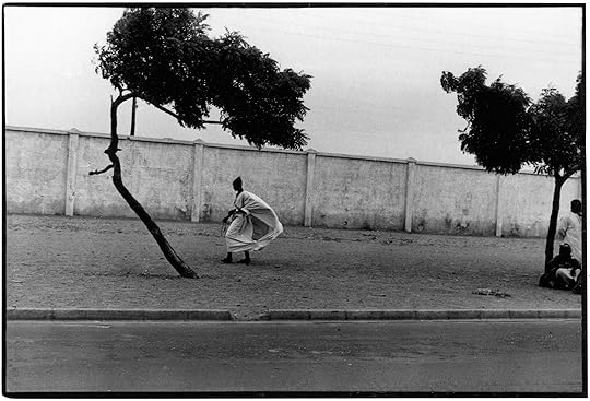 Dakar Roadside with Figures, Senegal, 1972