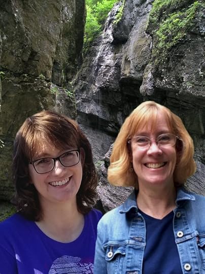 The Partnach Gorge, Garmisch-Partenkirchen, with travel buddy Jamie Mallard (Photo courtesy of Stephen Sundin, July 2007)